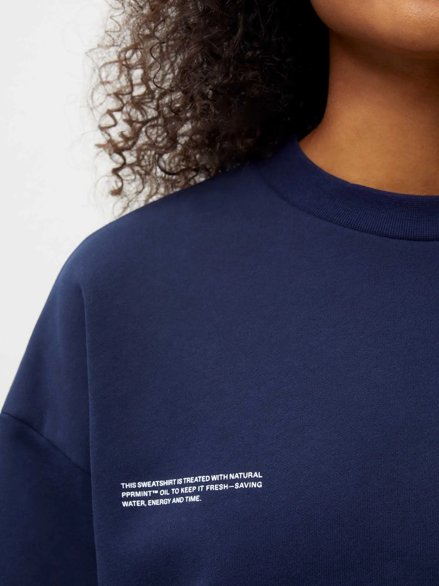 365 Midweight Sweatshirt—navy blue