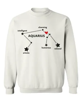 Aquarius - Star Sign Sweatshirt