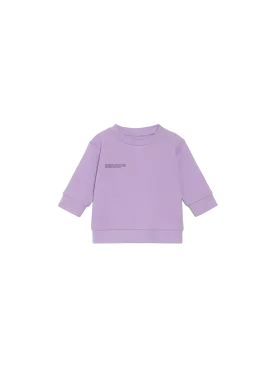 Baby 365 Sweatshirt—orchid purple