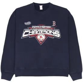 Boston Red Sox 2004 World Series Champions Navy Sweatshirt