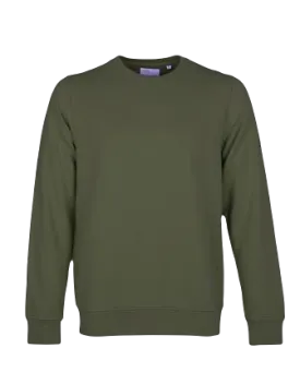 Colorful Standard Crew Sweat seaweed green