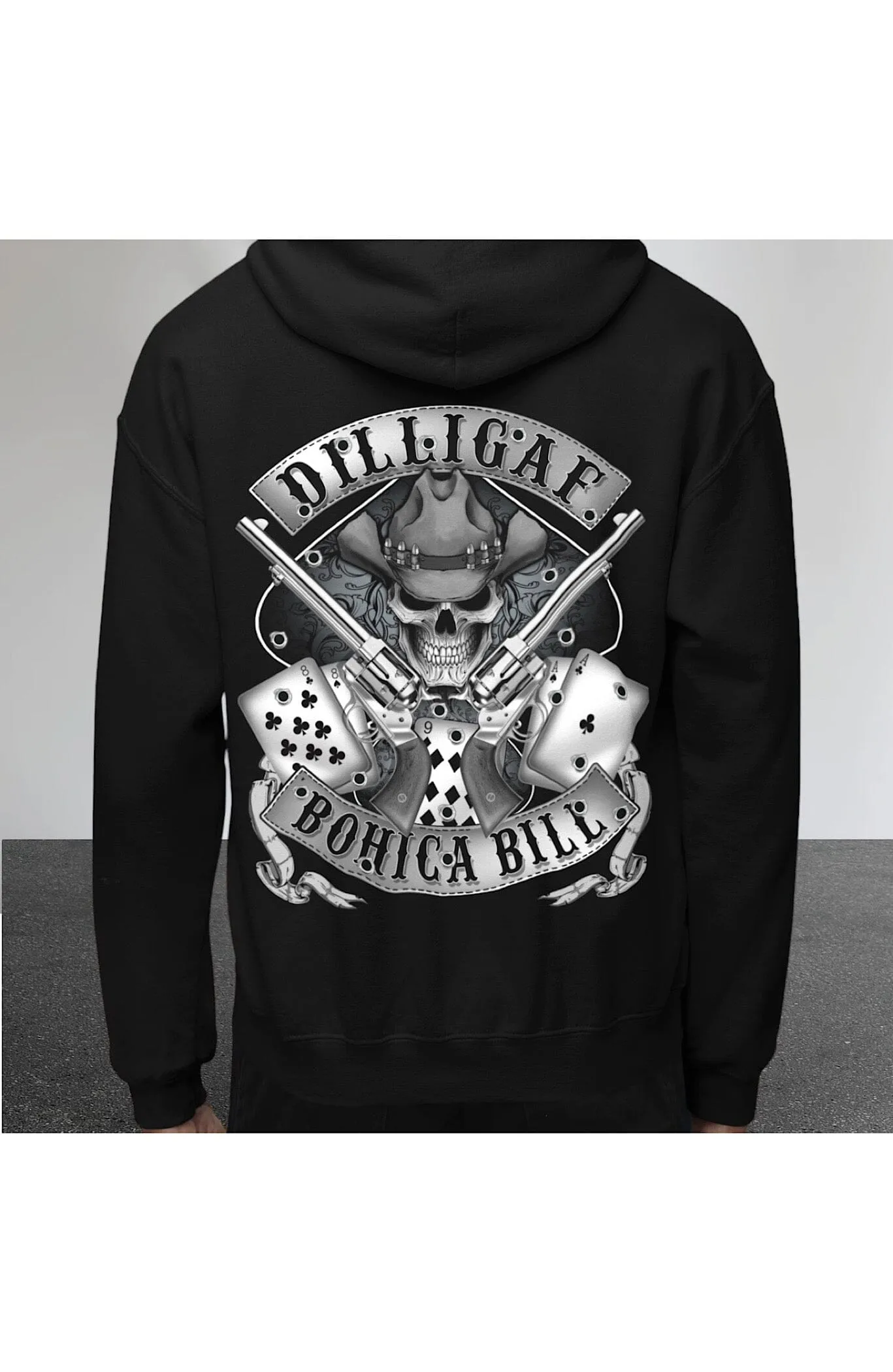 Dead Man Hand Zip Up Hoodie