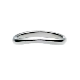 Entwined Slim Vine40 Wedding Ring - 18ct White Gold