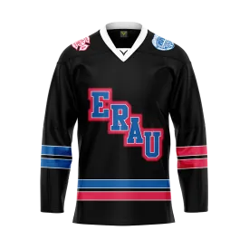 ERAU Black Replica Sublimated Jersey