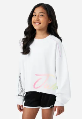 J Sport Graphic Oversized Sweatshirt