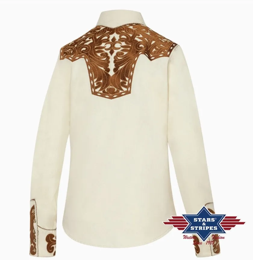 Janice Ladies Western Blouse