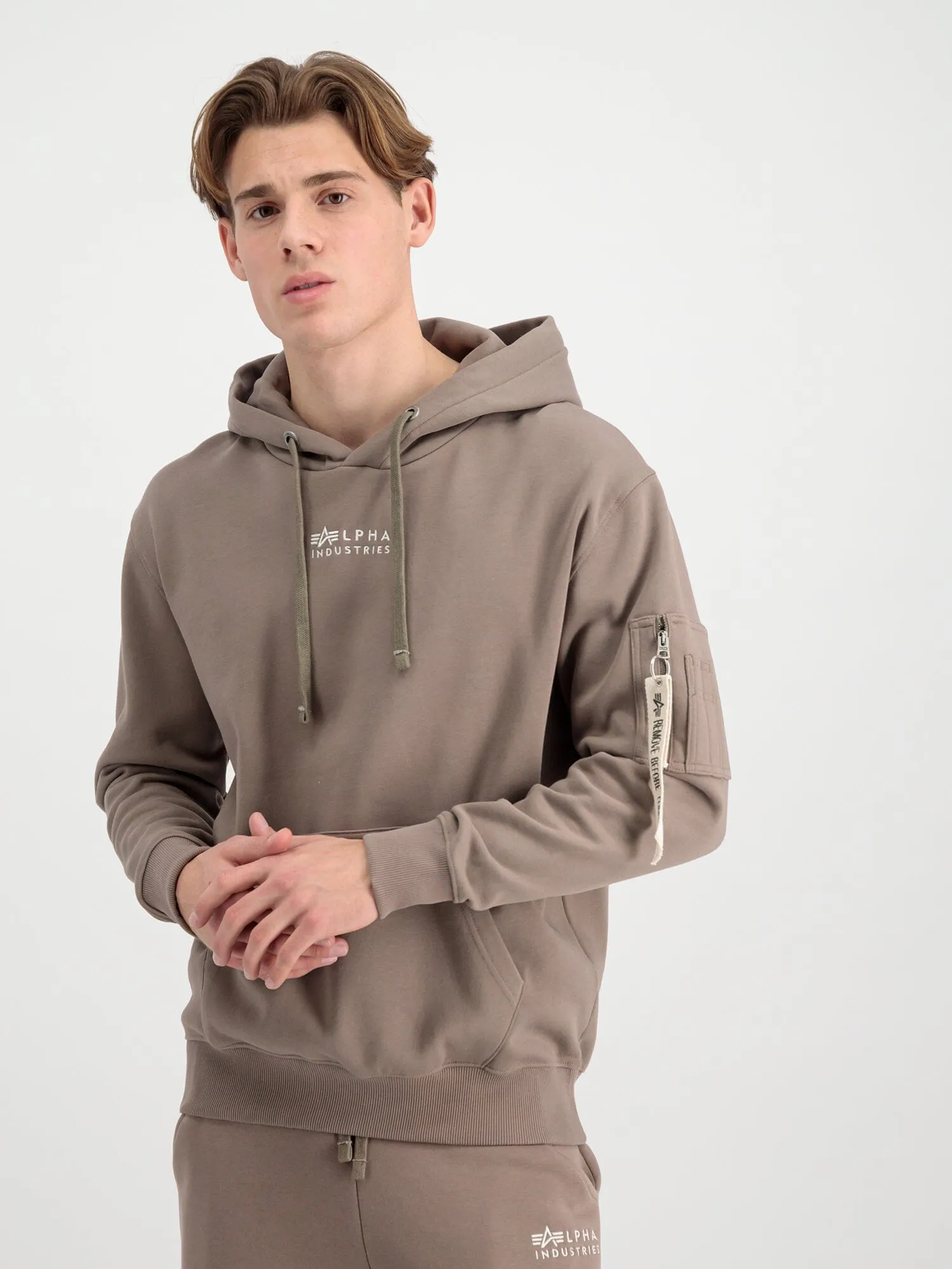 ORGANIC EMBROIDERED HOODIE