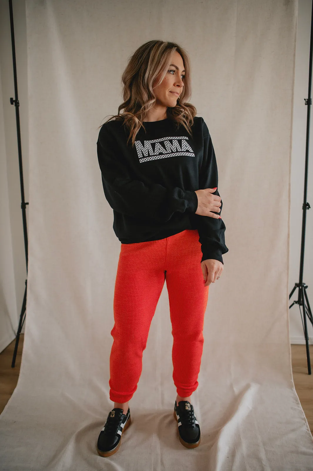 The Mama Checkerboard Sweatshirt