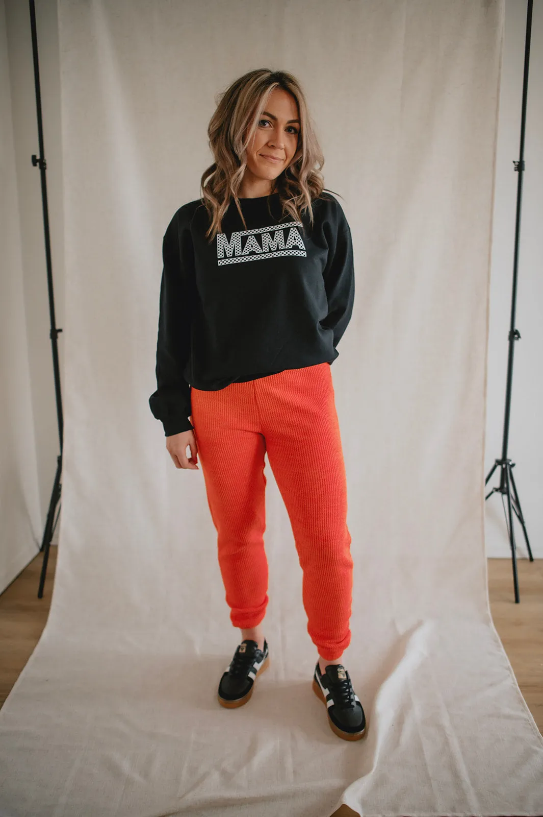 The Mama Checkerboard Sweatshirt