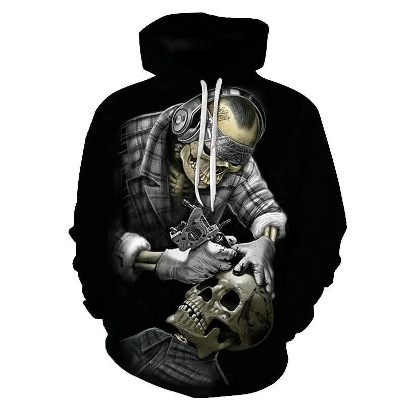 Trippy Abstract Sweat Hoodie